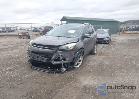 2013 Ford Escape Titanium from USA, damaged, VIN 1FMCU9J96DUD84427